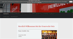 Desktop Screenshot of feuerwehr-oetz.at